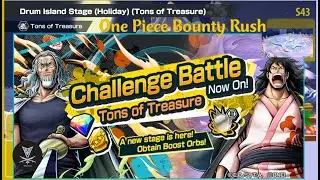 One Piece Bounty Rush | Ton of Treasure (Season 43) Drum Island Stage (Holiday) NEW