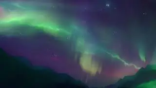 Aurores bor&eacute;ales et musique zen pour m&eacute;diter et se d&eacute;tendre