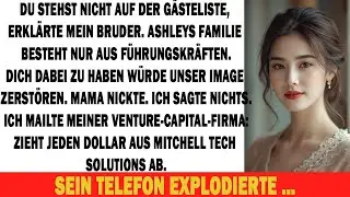 BRUDER LUD MICH AUS SCHAM NICHT ZUR HOCHZEIT EIN — DANN VERLOR SEIN STARTUP DEN ANONYMEN INVESTOR