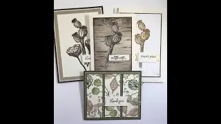 Stamp & Chat Live February 5 2021: Cards with Enjoy the Moment stamps & attaching labels to stamps.