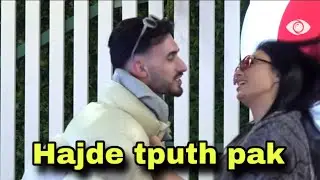 Kristi tenton t&euml; puthi Stelin&euml;n &ldquo;Hajde tputh pak&rdquo; - Big Brother Vip Albania 5 