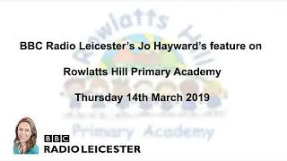 BBC Radio Leicester came to Rowlatts