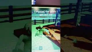 I planted the seeds#gaming #growagarden #roblox #plantingseeds