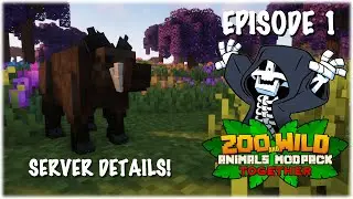 Join Me On This EPIC Zoo Building Adventure! - Minecraft SMP: Zoo and Wild Animal (ZAWA) Mod - S3E1