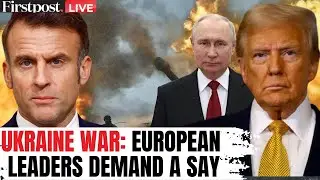 Russia Ukraine War LIVE: Amid Trump-Putin Talks, European Leaders Raise Concern | Ukraine War |N18G