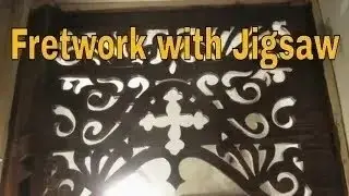 Fretwork with Jigsaw DIY Woodworking Wooden Arch Jigsaw Cheap and Easy Wood Arch Jigsaw Wood Jigsaw
