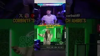 Corbwtf&rsquo;s reaction to rich amiri&rsquo;s new song😭 #corbwtf #rap #reaction #producer