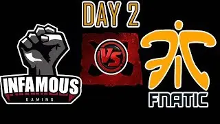 INFAMOUS vs FNATIC EPIC FIGHT DOTA [ TI7 GROUP STAGE DAY 2 ]