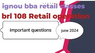 Ignou brl 108 important questions for june 2024! brl 108 important questions class