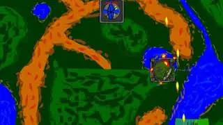 Flash Endless Helicopter Top Down Game