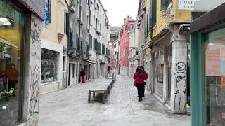 Venice lockdown, San Marco, Campo San Beneto e Palazzo Fortuny