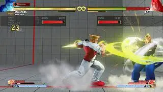 SFV Guile VS2 Boom Loop, 633 dmg, j.hp starter