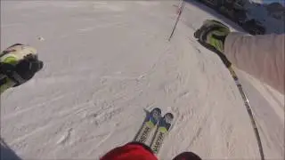 SLALOM SPECIAL EN CAMERA EMBARQUEE | ESF TIGNES VAL CLARET