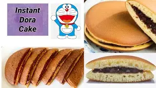 Instant Doraemon Dora Cake without Egg Or No Sugar /kids Special Healthy Dora Cake with wheat flour
