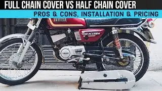 Pros & Cons of Full and Half Chain cover for Yamaha RX100 & RX135