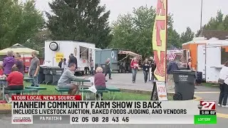 Manheim Community Farm Show returns after last year's COVID cancelation