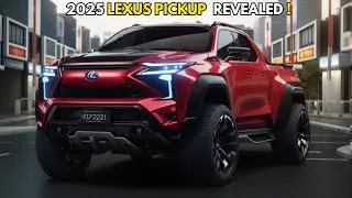2025 Lexus Pickup Finally Revealed  : First Look of the 2025 Lexus Pickup