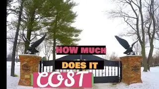 How much does this gated entry cost part 2 Finished Product