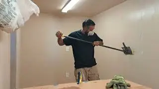 Mop the Ceiling and Walls - There was that much dust!