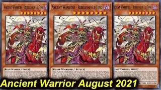 【YGOPRO】ANCIENT WARRIOR DECK AUGUST 2021
