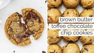 Gluten-Free Brown Butter Toffee Cookies