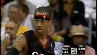 (2005) Allen Iverson (20/15/4) vs Kobe Bryant (34/10/5)