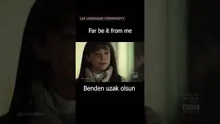 İngilizce Kalıplar (Far be it from me Benden uzak olsun ) #ingilizcedeyimler  #ingilizce