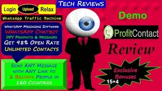 ProfitContact Review, Bonuses, Demo: WhatsApp Traffic Machine Lets You Send Unlimited Messages