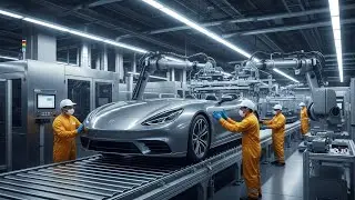 How Electric Cars Are Made Today 🚗 Inside a High-Tech Modern EV Factory | Full Process