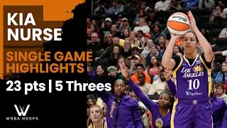 Kia Nurse Highlights, 23 PTS/5 Threes vs. Atlanta Dream | 2024 WNBA Season (5.15.24)