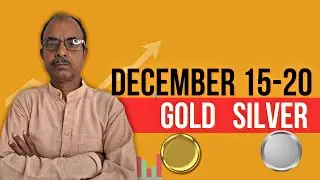 Gold Silver Weekly Forecast December 15-20  | Astrology Prediction