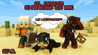EL OASIS MÁS EXTREMO EN MINECRAFT MIS AMIGOS Y YO CONSEGUIREMOS SOBREVIVIR