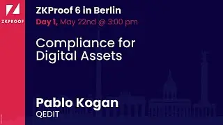Compliance for Digital Assets - Pablo Kogan (QEDIT)