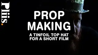 How to make a FOIL HAT for Conspiracy cosplay, film prop making.
