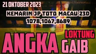 LOKTUNG HARI INI 21 OKTOBER 2023