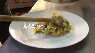 Omelettes aux pleurotes &eacute;toil&eacute;s &agrave; la colombienne