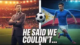 Spanish Football Coach Said Filipinos 🇵🇭 Can't Play Soccer &ndash; What Happened Next Was Shocking