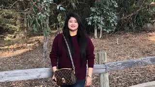 Walking around the Pismo Beach Monarch Butterfly Grove, California OOTD Louis Vuitton