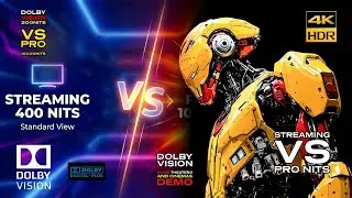 DOLBY VISION 60FPS 🔥 Streaming vs PRO NITS (200&ndash;10,000 NITS) | FULL BT.2020 [4KHDR] DEMO (Download)