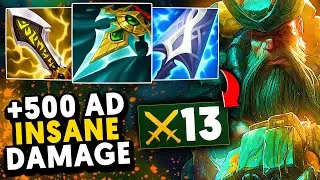 MAX DAMAGE GANGPLANK (+500AD)