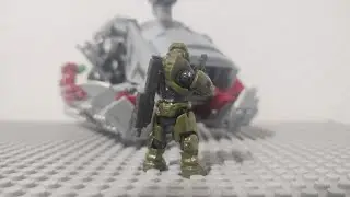 Skiff intercept | Halo mega construx stop-motion