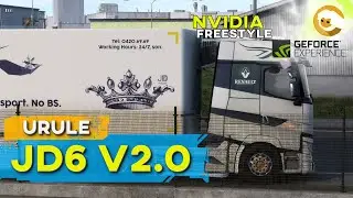 👑 ETS2 - NVIDIA FREESTYLE TUTORIAL - JD6 V2.0 - URULE 👑