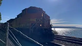 Action Packed Summer Days! Up Close With The BNSF Locomotives + Sounder And Amtrak Trains!