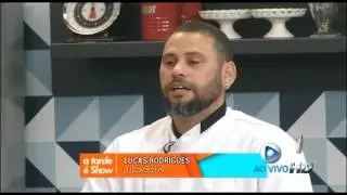 Chef Lucas Rodrigues no programa A Tarde &eacute; Sua(2)