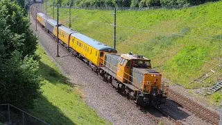 Eurotunnel Krupp Loco on Rare Test Train move at Sandling HS1 | 3/6/2023