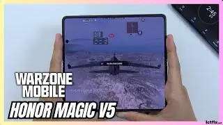 HONOR MAGIC V5 Call of Duty Warzone Mobile Gaming Test | Snapdragon 8 Elite | 120Hz Foldable Display