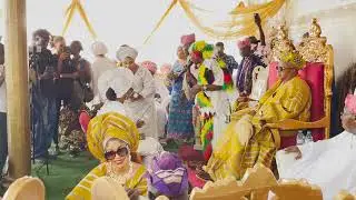 Watch The Coronation Ceremony Of Chief Moronke Faloyin Badejo As Iya Oba Joga Orile Kingdom