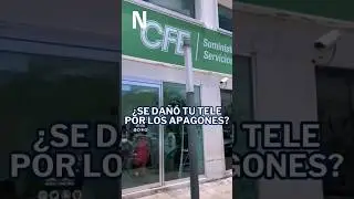&iquest;Puedes reclamar da&ntilde;os a electrodom&eacute;sticos por apagones? 🤔 #Shorts #CFE #apagones