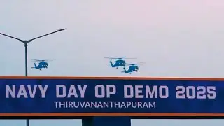 Indian Navy Op Demo 2025 Thiruvananthapuram | Mass Action Status