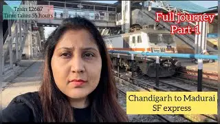 #chandigarh to Madurai#trainjourney#rameshwaramtemple